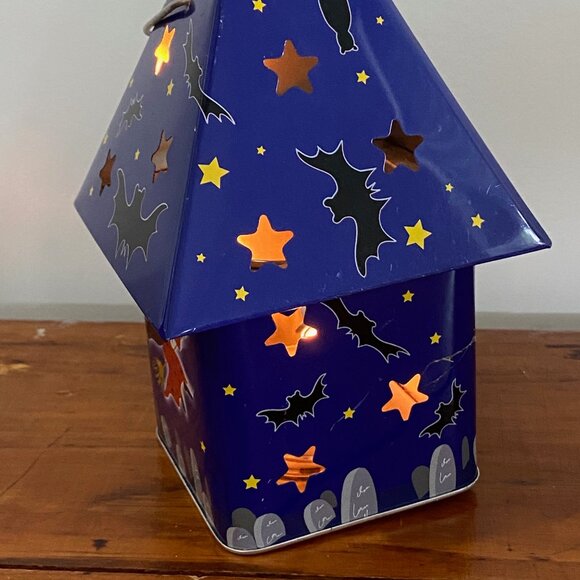 LOT of 2 Halloween Lanterns by Tin Box - Picture 11 of 12